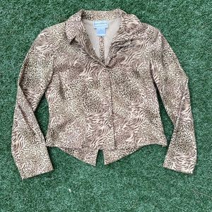 Vintage blazer blouse